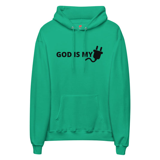 GOD is my Plug(black) hoodie